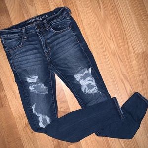 AE destructed jeans